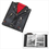 "Red Stone Fox"   Biker Jacket  Photo Holder
