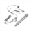 Sleek Professional  FM Pen Radio with Earbuds