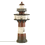 Solar Lighthouse Water Fountain