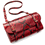 TRUSSARDI   GENUINE PYTHON SADDLE STYLE  BAG