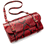 TRUSSARDI   GENUINE PYTHON SADDLE STYLE  BAG