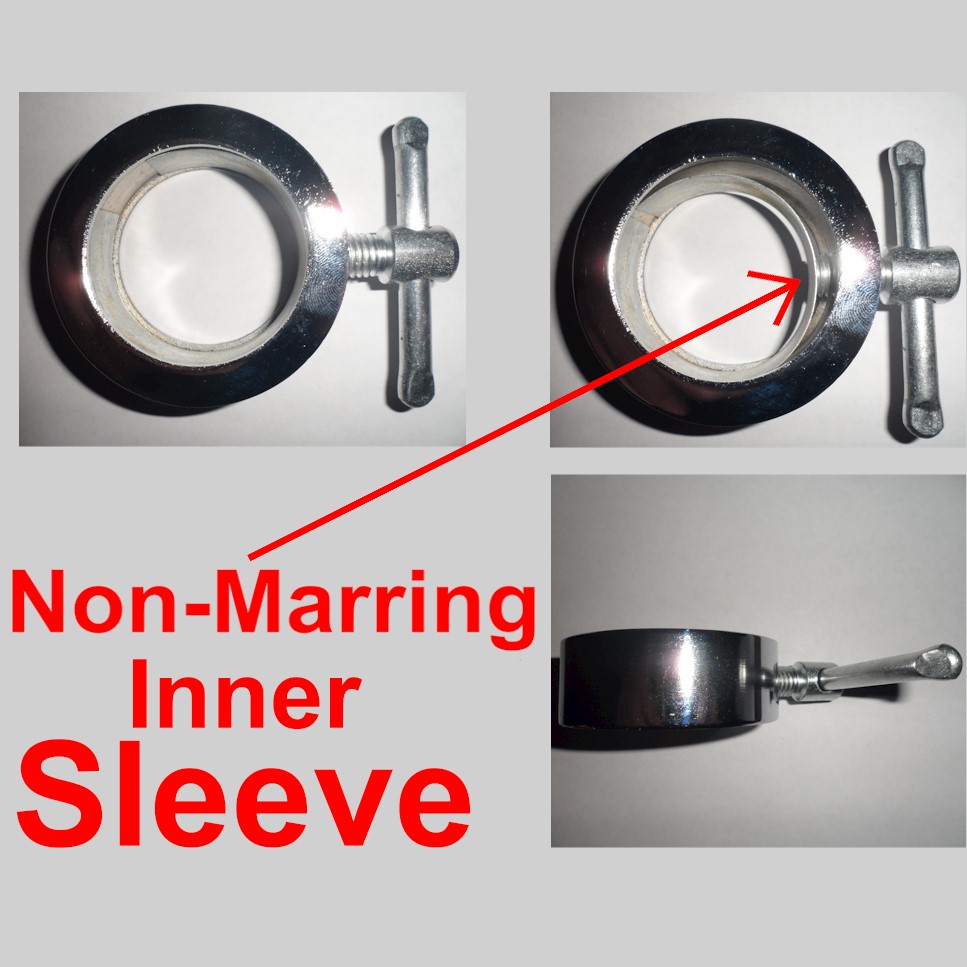 Olympic Bar Collars 1" wide NonMarring Collars