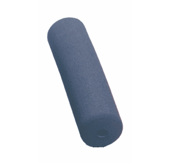 Replacement Foam Roller - Black - 16 Inches Long x 4 Inches O.D. x