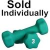 Neoprene Dumbbell - 3 lbs - Color Coded (Green)