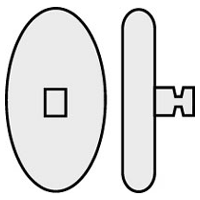 13mm Oval