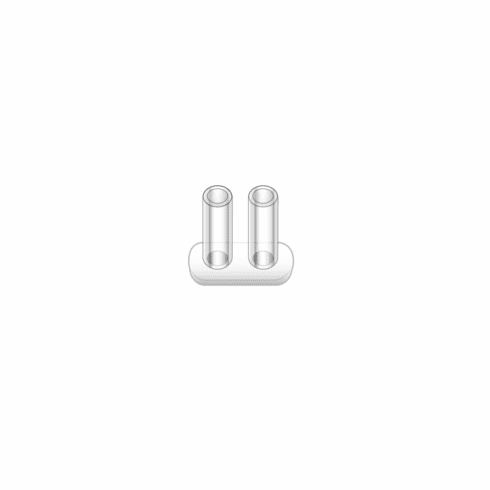 7.0mm Compression Double Plastic Bushing, Pack of 100 