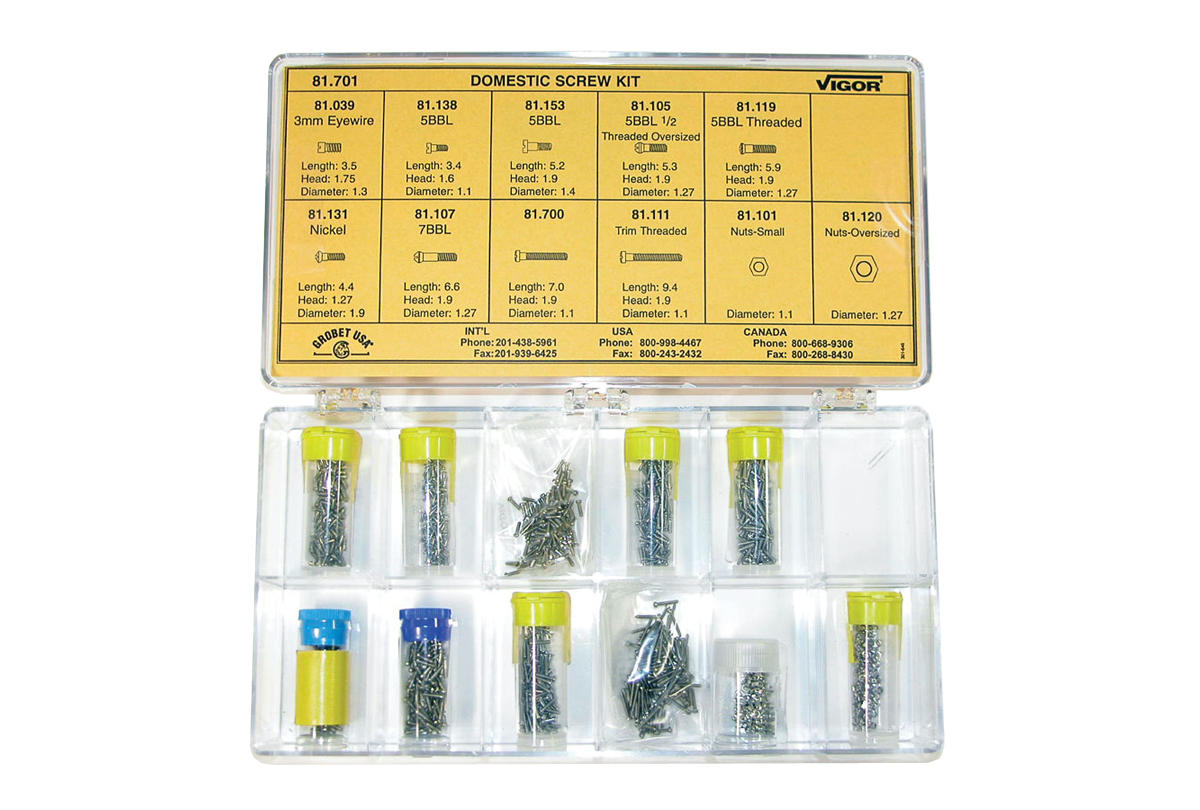 Screw Configuration Kit Domestic Screw Kit