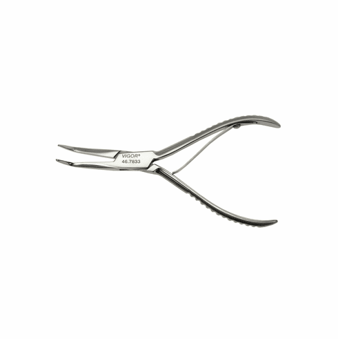 Extended Curved Jaw Chain Nose Pliers
