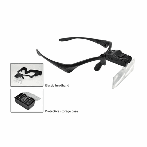 LED Magnifier with 5 Lenses