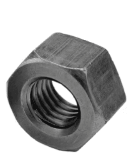 1/2-13 LEFT HAND HEAVY HEX NUT PLAIN STEEL