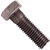 1-3/4-5 X 9 HEX CAP GR 2 PLAIN STEEL