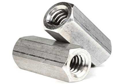 1/4-20 (1-3/4" LENGTH) ROD COUPLING ALUMINUM