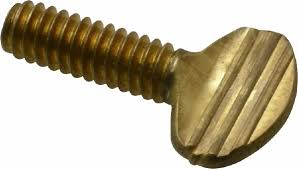 1/4-20 X 3 THUMB SCREW BRASS