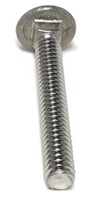 Carriage Bolt, 1/4"-20, 2-3/4 In L, 18-8 Stainless - Foto 6
