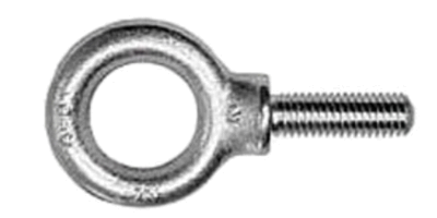 1/4 X 1 FORGED MACHINERY LIFTING EYE BOLT <b/>HOT GALVANIZED</b>