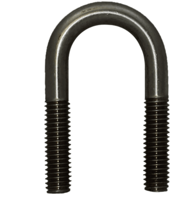 1-8 X 6-3/4 BL X 16 L U- BOLT PLAIN STEEL (6" PIPE)