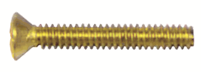 10/24 X 1/2 OVAL PHIL MACH SCREW BRASS