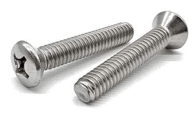10/32 X 3 OVAL PHIL MS STAINLESS