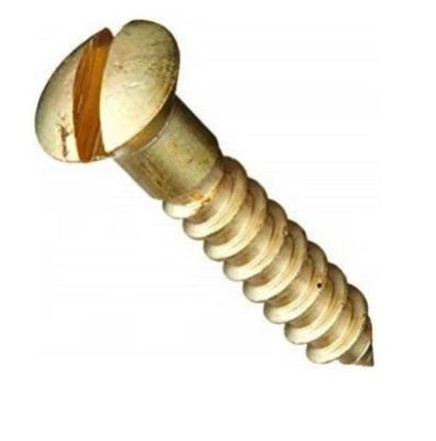 10 X 1-1/2 OVAL SLOT WS BRASS PLATED