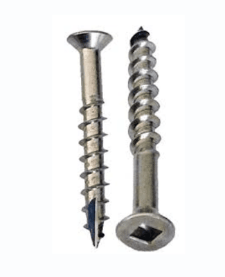 10 X 4-1/2 BUGLE SQ DECK SCREW STAINLESS (1000/BOX)