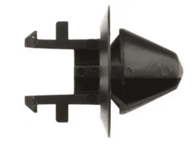 #10066 Radiator Shroud Retainer Black Nylon   10mm Hole Size, 12mm Stem Length