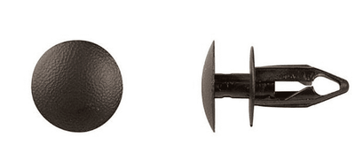 #10247 Rear Bumper Cover Push Type Retainers 23/64 (9mm) Hole Size, 20mm Flange, 21mm Stem (GM #15153415)