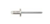 #10459 Blind Rivet Aluminum <b/>Nylon Capped</b> 6mm Diameter, 1.6mm-6.35mm Grip Range