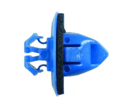  #10490  Blue Nylon Moulding Clips  10mm Hole Size, 11mm Stem Length