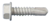 12-14 X 1-1/2 HWH SELF-DRILL <B/>'DAGGER-GUARD'</B> COATING