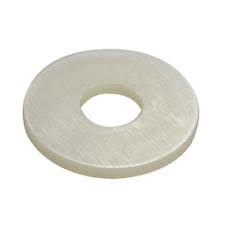 #12 FLAT WASHER NYLON (.242 ID X .375 OD X .062 THK)