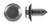 #1575 Door Trim Panel Retainer 5/16 Hole Size