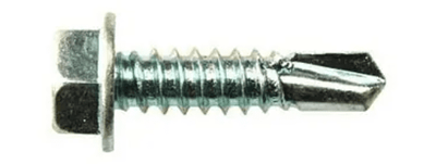 #1971 Hex Wash Self-Drilling Tek Screw  1/4-14X1 