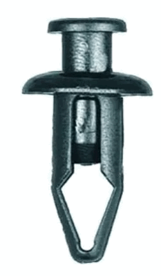 #1975 Push Type Retainer Black Nylon (Nissan #76882-57A00)  5/16"