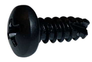 2-32 X 3/8 PAN PHIL TYPE '25' <b/>BLACK OXIDE</b>