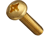 2/56 X3/8  PAN PHIL MACHINE SCREW BRASS