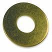 #2S FLAT WASHER BRASS