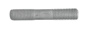 3/4-10X20" DOUBLE ENDED STUD ASTM F1554 GRADE 55 HOT GALVANIZED (6" THREAD EACH END)