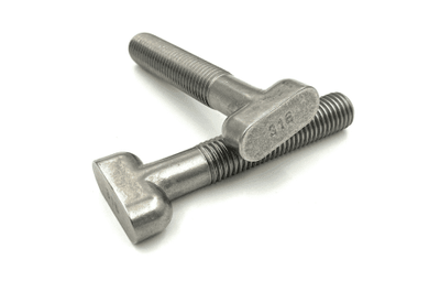 3/4-10X3-1/2 T-HEAD BOLT <B/>TYPE 316</B> STAINLESS STEEL  