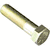 3/4-16 X 2 HEX CAP GR 8 ZINC YELLOW