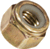 3/8-16 HEAVY PATTERN NYLON INSERT LOCKNUT (STOP NUT) BRASS