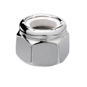 3/8-16 10 Pack Grade 8 Nylon Insert Locknuts Coarse Thread Yellow Zinc by