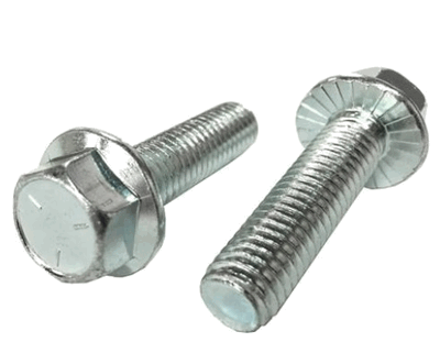 3/8-16 X 1 FLANGE BOLTS <B/>GR 5</B> <U/>SERRATED</U> ZINC PLATED