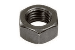 3/8-24 LEFT HAND FINISHED HEX NUT PLAIN STEEL   (FINE)