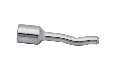 3/8 X 2-3/8 (3/8-16 THREAD) <B/>'ROD COUPLING 'POUND-IT DRIVE ANCHOR'</B> STEEL ZINC  (SPIKE)  WEJ-IT#PPS38