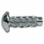 #4 x 3/16 ROUND HEAD TYPE 'U' DRIVE SCREW ZINC PLATED