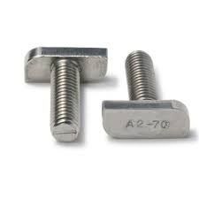 5/16-18 X 1 (.40 WIDTH) SOLAR PANEL ROOF RACK <B/>T-BOLT</B> STAINLESS STEEL
