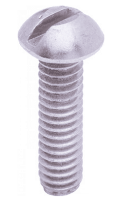 5/16-18 X 1 RH SLOT MACH SCREW <b/><i/>HOT GALVANIZED</i></b>
