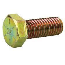 5/8-11 X 3-3/4 HEX CAP GR 8 ZINC YELLOW