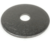 5/8" Dock Washer Plain Steel (11/16 ID, 3" OD, 1/4" THK)