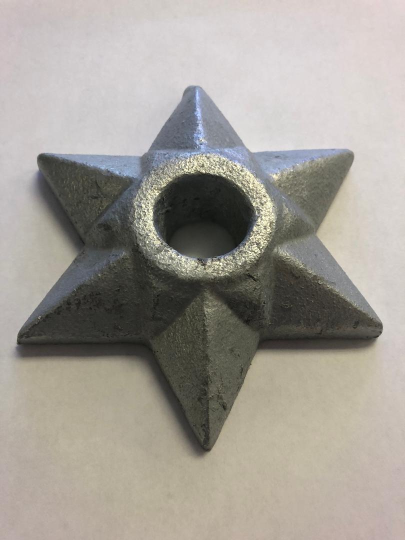5" (6 POINT) STRUCTURAL STAR BUILDING RETAINING WASHERS